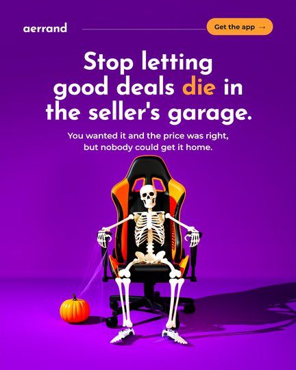 Aerrand advert: stop letting good deals die in the seller's garage